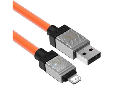 Кабель Baseus CoolPlay Series Fast Charging Cable USB to iP 2.4A 1m Orange (CAKW000407) Кабель Baseus CoolPlay Series Fast Charging Cable USB to iP 2.4A 1m Orange (CAKW000407)