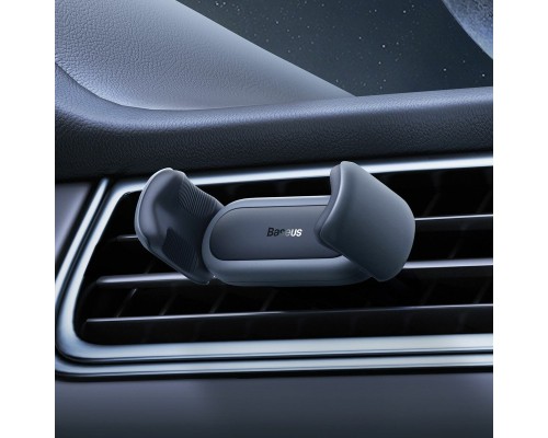 Автотримач для телефона Baseus Steel Cannon 2 Air Outlet Car Mount Black (SUGP000001) Автотримач для телефона Baseus Steel Cannon 2 Air Outlet Car Mount Black (SUGP000001)