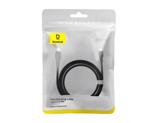 Кабель Baseus Pudding Series Fast Charging Cable Type-C to iP 20W 1.2m Cluster Black (P10355701111-00) Кабель Baseus Pudding Series Fast Charging Cable Type-C to iP 20W 1.2m Cluster Black (P10355701111-00)