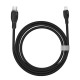 Кабель Baseus Pudding Series Fast Charging Cable Type-C to iP 20W 1.2m Cluster Black (P10355701111-00)