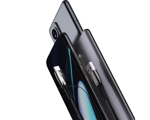 Кабель Baseus Glimmer Series Fast Charging Data Cable USB to Type-C 100W 2m Black (CADH000501) Кабель Baseus Glimmer Series Fast Charging Data Cable USB to Type-C 100W 2m Black (CADH000501)