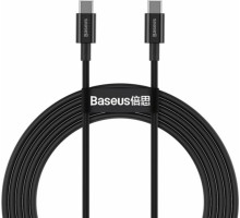Кабель Baseus Superior Series Fast Charging Data Cable Type-C to Type-C 100W 2m Black (CATYS-C01)