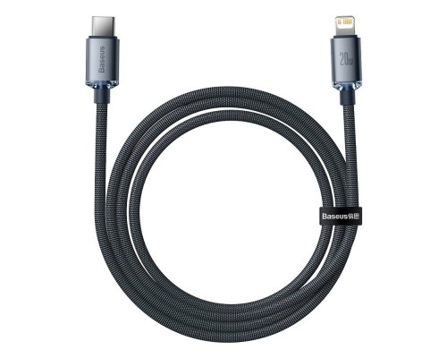 Кабель Baseus Crystal Shine Series Fast Charging Data Cable Type-C to iP 20W 2m Black (CAJY000301)
