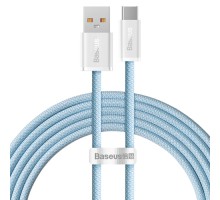 Кабель Baseus Dynamic Series Fast Charging Data Cable USB to Type-C 100W 1m Blue (CALD000603)