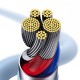 Кабель Baseus Jelly Liquid Silica Gel Fast Charging Data Cable Type-C to iP 20W 2m Blue (CAGD020103)