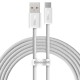 Кабель Baseus Dynamic Series Fast Charging Data Cable USB to Type-C 100W 1m White (CALD000602)