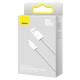 Кабель Baseus Dynamic Series Fast Charging Data Cable USB to Type-C 100W 1m White (CALD000602)