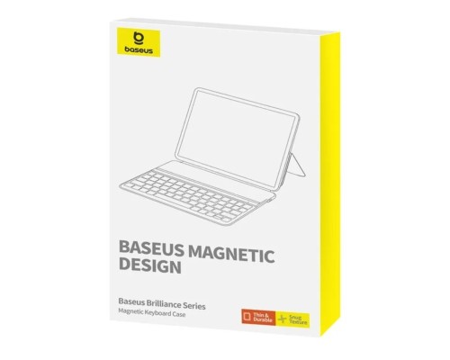 Клавіатура Baseus Brilliance Series Magnetic Keyboard Case for Pad Mini 6 8.3″ Cluster Black (with Simple Series Type-C Cable) (P40112602111-00) Клавіатура Baseus Brilliance Series Magnetic Keyboard Case for Pad Mini 6 8.3″ Cluster Black (with Simple Series Type-C Cable) (P40112602111-00)