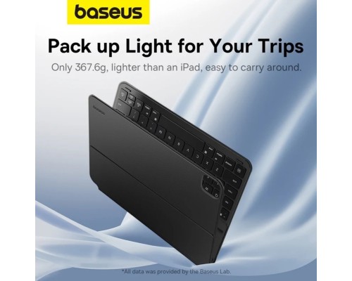 Клавіатура Baseus Brilliance Series Magnetic Keyboard Case for Pad Mini 6 8.3″ Cluster Black (with Simple Series Type-C Cable) (P40112602111-00) Клавіатура Baseus Brilliance Series Magnetic Keyboard Case for Pad Mini 6 8.3″ Cluster Black (with Simple Series Type-C Cable) (P40112602111-00)
