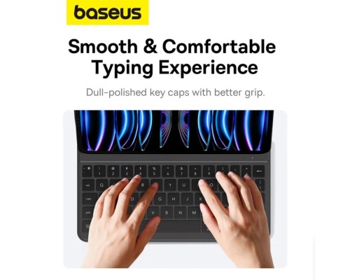 Клавіатура Baseus Brilliance Series Magnetic Keyboard Case for Pad Mini 6 8.3″ Cluster Black (with Simple Series Type-C Cable) (P40112602111-00) Клавіатура Baseus Brilliance Series Magnetic Keyboard Case for Pad Mini 6 8.3″ Cluster Black (with Simple Series Type-C Cable) (P40112602111-00)