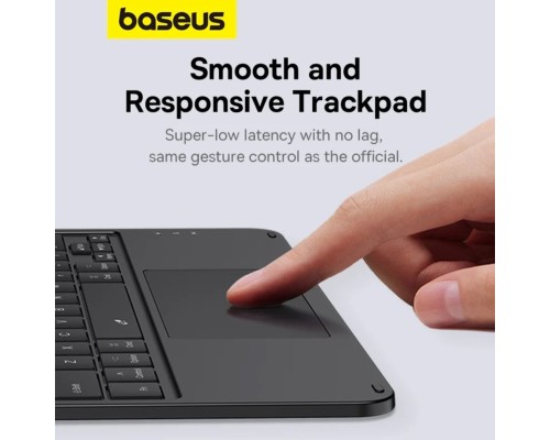 Клавіатура Baseus Brilliance Series Magnetic Keyboard Case for Pad (2019/2020/2021) 10.2″ Cluster Black (with Simple Series Type-C Cable) (P40112602111-01) Клавіатура Baseus Brilliance Series Magnetic Keyboard Case for Pad (2019/2020/2021) 10.2″ Cluster Black (with Simple Series Type-C Cable) (P40112602111-01)