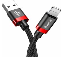 Кабель Baseus Cafule Cable USB For iP 2A 3m Red+Black (CALKLF-R91)
