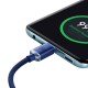 Кабель Baseus Crystal Shine Series Fast Charging Data Cable Type-C to Type-C 100W 2m Blue (CAJY000703)