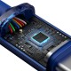 Кабель Baseus Crystal Shine Series Fast Charging Data Cable Type-C to Type-C 100W 2m Blue (CAJY000703)
