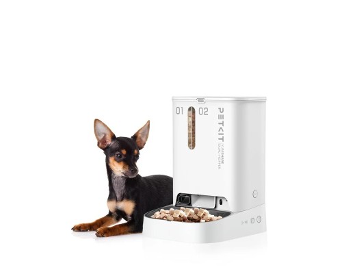 Універсальний посуд для тварин Petkit YUMSHARE DUAL-HOPPER with Camera (P591)
