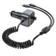 АЗП з FM-модулятором HOCO E74 Energy QC3.0 2-in-1 car BT FM transmitter with cable 18W Metal Gray (6931474789099)