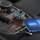 АЗП з FM-модулятором HOCO E74 Energy QC3.0 2-in-1 car BT FM transmitter with cable 18W Metal Gray (6931474789099)