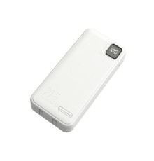 Зовнішній акумулятор WUW Y138 （PD22.5W quick charge) 20000mAh White (Y138W)
