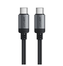 Кабель ACEFAST C20-03 USB-C to USB-C aluminum alloy charging data cable Black (6974316283775)