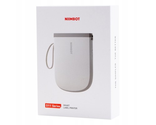 Термопринтер для друку наклейок NIIMBOT D11_H White (1AA57281601) Термопринтер для друку наклейок NIIMBOT D11_H White (1AA57281601)