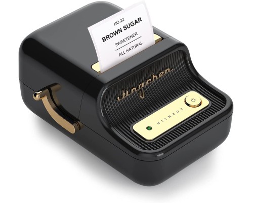 Термопринтер для друку наклейок NIIMBOT B21S Black (1AC19051601) Термопринтер для друку наклейок NIIMBOT B21S Black (1AC19051601)
