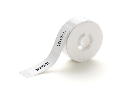 Етикетки NIIMBOT T12*40-160 White For D11/D110/D101/H1S (A2A68601601) (A2A68601601) Етикетки NIIMBOT T12*40-160 White For D11/D110/D101/H1S (A2A68601601) (A2A68601601)