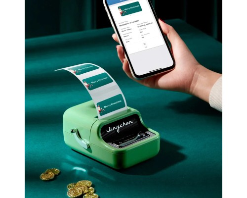 Термопринтер для друку наклейок NIIMBOT B21S Green (1AC19031602) (1AC19031602) 