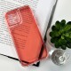 Шлея для собак WAUDOG Nylon Recycled анатомічна H-подібна з QR паспортом, градієнт, L помаранчева (52884)