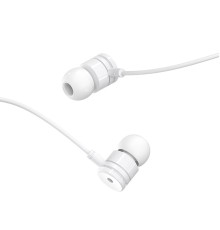 Навушники BOROFONE BM31 Mysterious universal earphones with mic White (6931474704320)