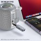 Bluetooth-ресивер BOROFONE BC51 Clear way AUX BT audio receiver/transmitter Metal Grey (6941991117305)