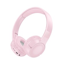Бездротові навушники BOROFONE BO32 Show BT headphones Pink (6941991118753)