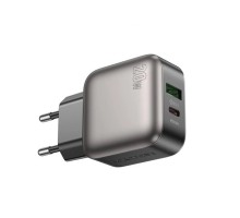Мережевий зарядний пристрій BOROFONE BAS54A Absolute PD20W+QC3.0 charger (EU) Black (6941991116209)