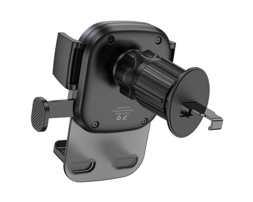 Автотримач для телефона BOROFONE BH120 Delightful one-button car holder (air outlet) Black Gray (6941991114786) Автотримач для телефона BOROFONE BH120 Delightful one-button car holder (air outlet) Black Gray (6941991114786)