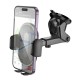 Автотримач для телефона BOROFONE BH134 Rio push-type car holder (center console) Black (6941991120671)