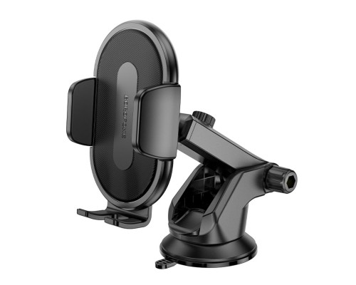 Автотримач для телефона BOROFONE BH134 Rio push-type car holder (center console) Black (6941991120671) Автотримач для телефона BOROFONE BH134 Rio push-type car holder (center console) Black (6941991120671)