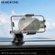 Автотримач для телефона BOROFONE BH134 Rio push-type car holder (center console) Black (6941991120671)