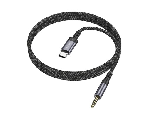 Аудіокабель BOROFONE BL24 Graceful digital audio conversion cable Type-C Metal Grey (6941991118982) Аудіокабель BOROFONE BL24 Graceful digital audio conversion cable Type-C Metal Grey (6941991118982)