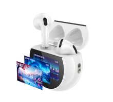 Бездротові навушники BOROFONE BW87 Mist true wireless BT headset with touch screen White (6941991119491)