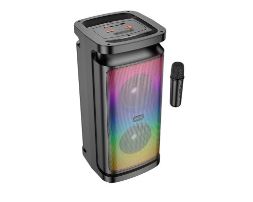 Портативна колонка BOROFONE BP25 Vida BT speaker with microphone Black (6941991119422) Портативна колонка BOROFONE BP25 Vida BT speaker with microphone Black (6941991119422)
