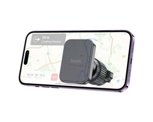 Автотримач для телефона HOCO H32 Cheetah magnetic car holder (air outlet) Black (6942007614467) Автотримач для телефона HOCO H32 Cheetah magnetic car holder (air outlet) Black (6942007614467)