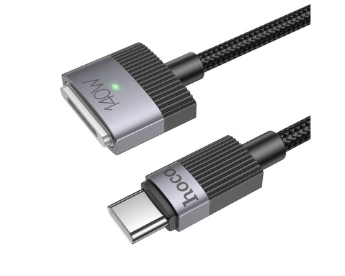 Кабель HOCO U141 Magnetic charging cable Type-C to Mag3 Black (6942007642088)