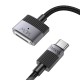 Кабель HOCO U141 Magnetic charging cable Type-C to Mag3 Black (6942007642088)