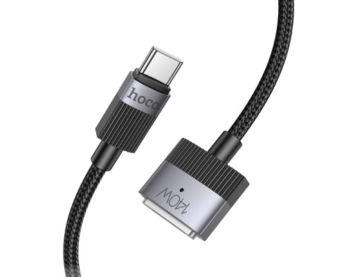 Кабель HOCO U141 Magnetic charging cable Type-C to Mag3 Black (6942007642088)