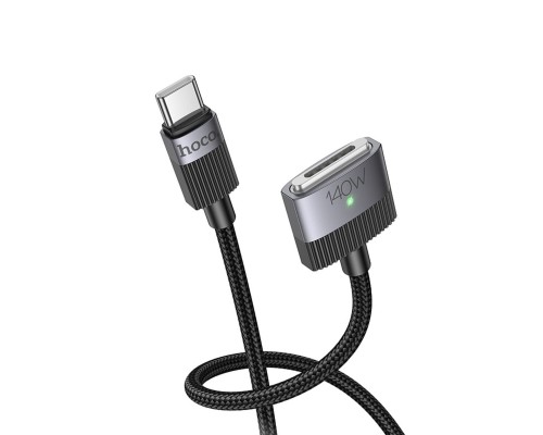Кабель HOCO U141 Magnetic charging cable Type-C to Mag3 Black (6942007642088)