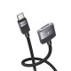Кабель HOCO U141 Magnetic charging cable Type-C to Mag3 Black (6942007642088)
