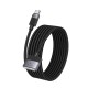 Кабель HOCO U141 Magnetic charging cable Type-C to Mag3 Black (6942007642088)