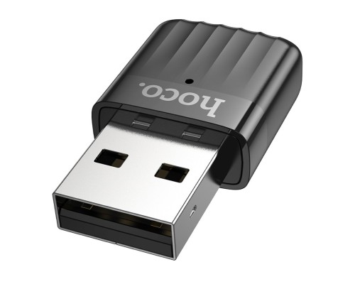 Wi-Fi адаптер HOCO HI33 WiFi5 USB internal antenna wireless network card Black (6942007640749)