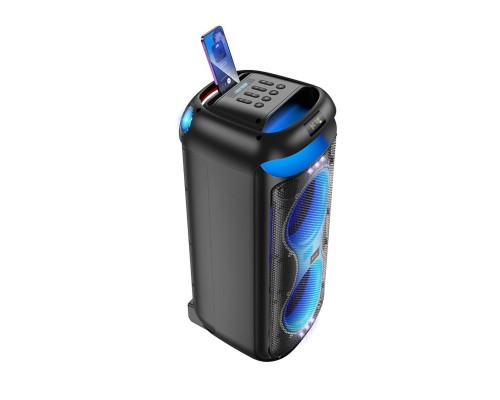 Портативна колонка HOCO HA13 Max Ramon outdoor BT speaker with two wireless microphones Black (6942007643627) Портативна колонка HOCO HA13 Max Ramon outdoor BT speaker with two wireless microphones Black (6942007643627)