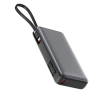 Зовнішній акумулятор ACEFAST M22 PD130W power bank with cable 20000mAh Black (6974316283904)