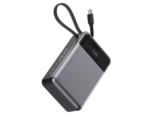 Зовнішній акумулятор ACEFAST M21 PD65W power bank with cable 20000mAh Black (6974316283898) Зовнішній акумулятор ACEFAST M21 PD65W power bank with cable 20000mAh Black (6974316283898)